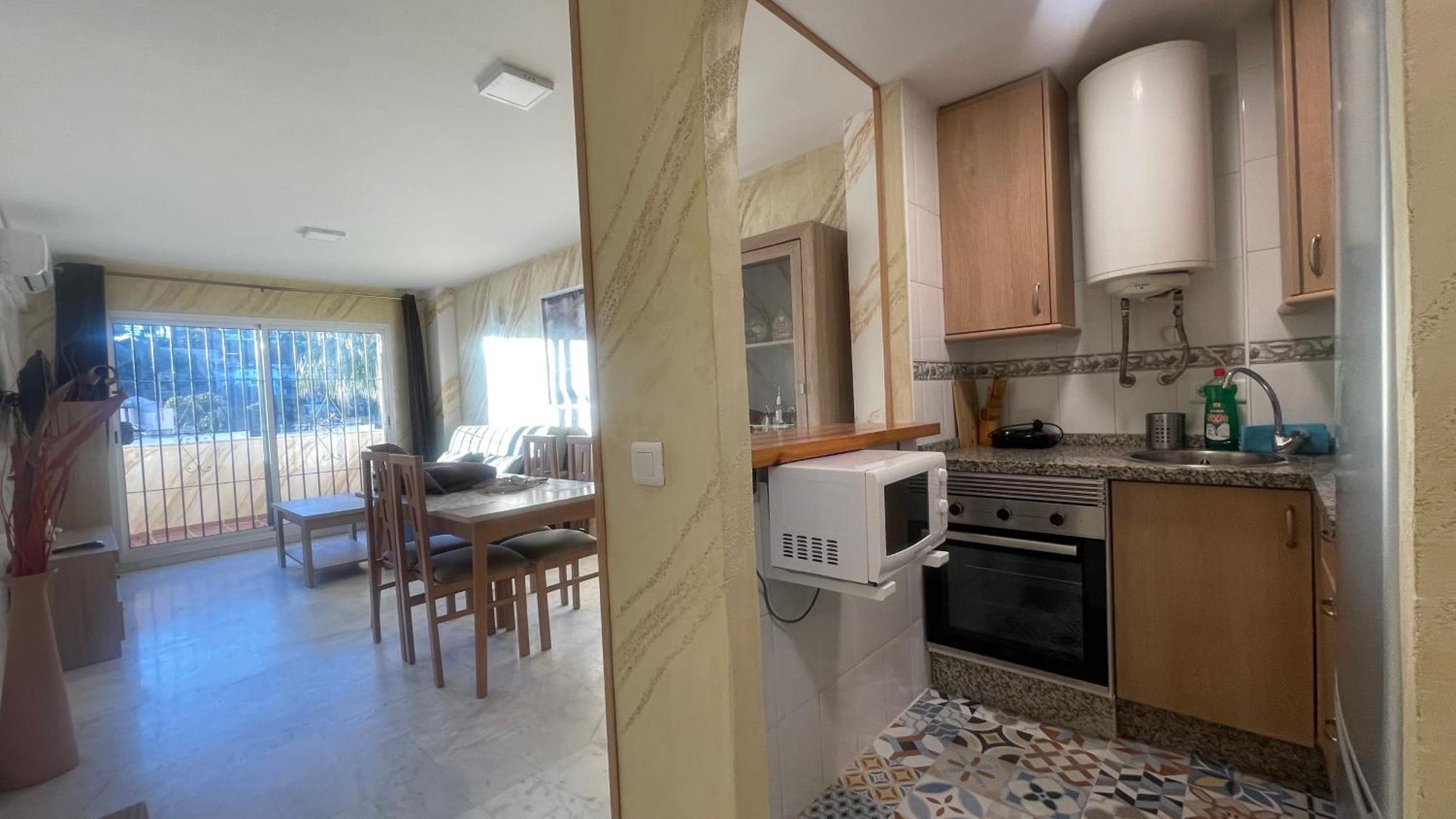 Apartamento Con Vista A La Piscina Daire Benalmádena Dış mekan fotoğraf